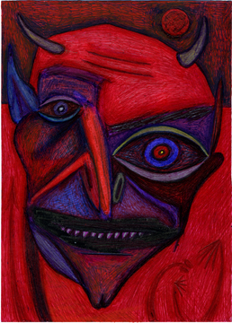 portrait of the devil also know as satan 